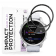 Accesoriu smartwatch Techsuit Nano Flex (set de 2) compatibil cu Garmin Fenix 7S, Negru