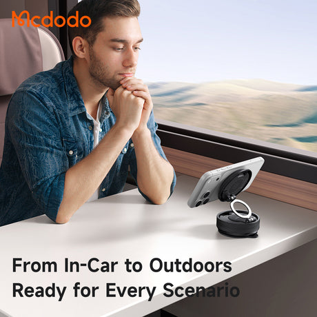 Suport pentru Auto Telefon cu Alimentare Wireless, 15W - Mcdodo (CH-8610) - Black