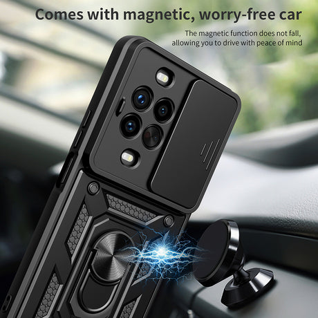 Husa de protectie Techsuit CamShield Series compatibil cu Huawei nova 14 Pro, Albastru