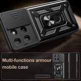 Husa de protectie Techsuit CamShield Series compatibil cu Motorola Moto G77 / G67, Albastru
