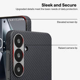 Husa de protectie Techsuit Aramid Fiber MagSafe compatibil cu Google Pixel 10 Pro XL, Negru