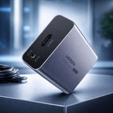 Adaptor Ugreen HDMI Over Ethernet CM455 (20519EU), Gri