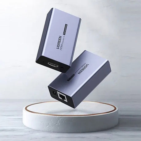 Adaptor Ugreen HDMI Over Ethernet CM455 (20519EU), Gri