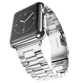 Curea smartwatch Techsuit Watchband (W036) compatibil cu Apple Watch 1/2/3/4/5/6/7/8/9/10/11/SE/SE 2/SE 3/Ultra/2/3 (42/44/45/46/49mm), Argintiu