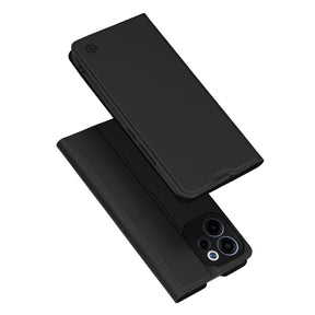 Husa de protectie Techsuit Magskin Book compatibil cu Oppo Reno15 F / Reno15 FS 5G, Negru