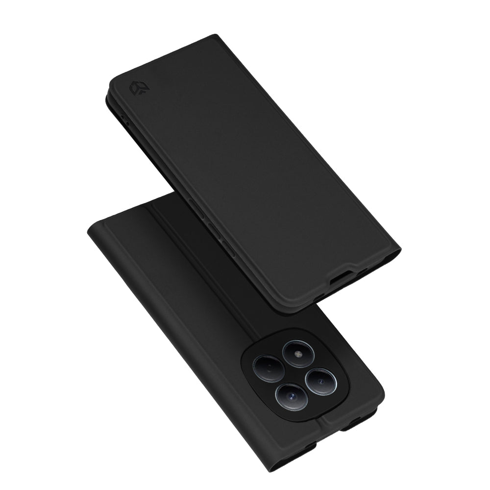 Husa de protectie Techsuit Magskin Book compatibil cu Xiaomi Redmi Note 15 Pro 4G, Negru