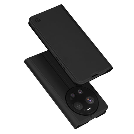Husa de protectie Techsuit Magskin Book compatibil cu Xiaomi 17 Ultra, Negru