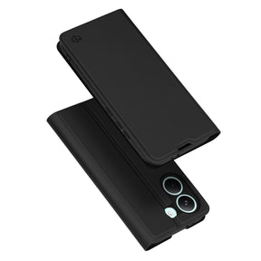 Husa de protectie Techsuit Magskin Book compatibil cu Xiaomi Poco X8 Pro, Negru
