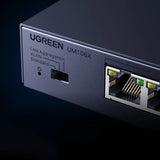 Adaptor Ugreen Ethernet Switch (35048EU), 5x 2.5Gbps RJ45 / 1x 10Gbps SPF+, Gri