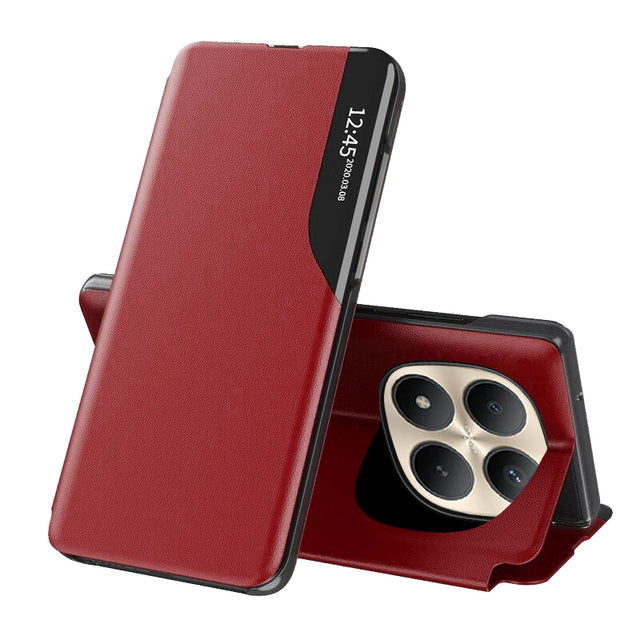 Husa de protectie Techsuit eFold Series compatibil cu Xiaomi Redmi Note 15 Pro+ 5G / Poco M8 Pro 5G, Rosu