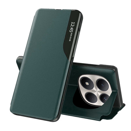 Husa de protectie Techsuit eFold Series compatibil cu Xiaomi Redmi Note 15 Pro 5G, Verde Inchis