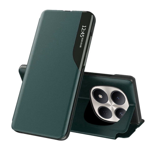Husa de protectie Techsuit eFold Series compatibil cu Xiaomi Redmi Note 15 Pro 5G, Verde Inchis
