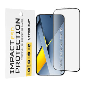 Folie de protectie Techsuit ESD Glass compatibil cu Xiaomi Poco F8 Ultra, Negru