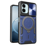 Husa de protectie Techsuit CamGuard Pro compatibil cu Oppo A6 4G / A6x 4G / A6x 5G, Albastru