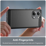Husa de protectie Techsuit Carbon Silicone compatibil cu Xiaomi Poco X8 Pro Max, Negru