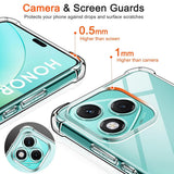 Husa de protectie Techsuit Shockproof Clear Silicone compatibil cu Honor 600 Lite, Transparent
