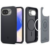Husa de protectie Spigen Caseology Nano Pop compatibil cu Google Pixel 10a, Negru