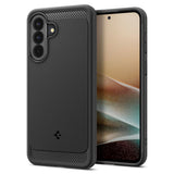 Husa de protectie Spigen Rugged Armor (ACS09795) compatibil cu Samsung Galaxy A37 5G, Negru