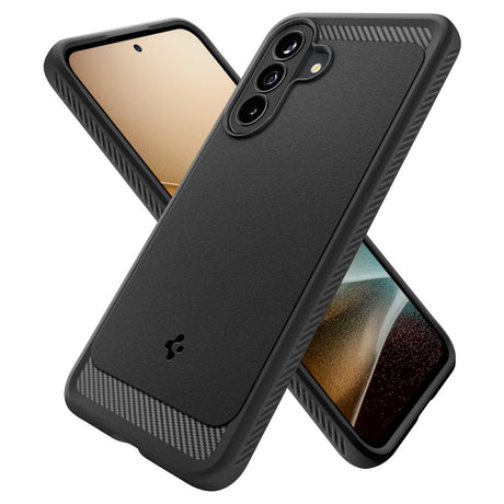 Spigen Rugged Armor husă neagră pentru Samsung Galaxy A37 5G