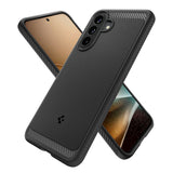 Husa de protectie Spigen Rugged Armor (ACS09794) compatibil cu Samsung Galaxy A57 5G, Negru
