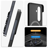 Husa de protectie Spigen Air Skin Aramid MagFit compatibil cu Samsung Galaxy S26, Negru