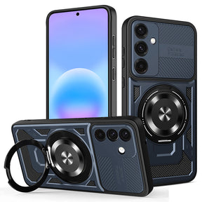 Husa de protectie Techsuit RuggedCam compatibil cu Samsung Galaxy A57 5G, Albastru