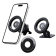 Suport Spigen MFT13 (ACP08314), MagSafe, for Dashboard, Air Vent, 360° Rotation, Magnetic Grip, Universal, Adjustable, Negru