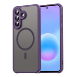 Husa de protectie Techsuit HaloFrost II MagSafe compatibil cu Samsung Galaxy A57 5G, Mov
