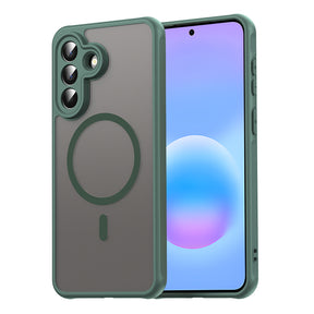 Husa de protectie Techsuit HaloFrost II MagSafe compatibil cu Samsung Galaxy A57 5G, Verde
