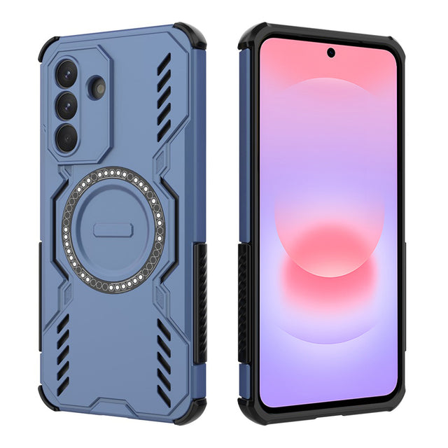 Husa de protectie Techsuit ArmorMag compatibil cu Samsung Galaxy A37 5G, Albastru