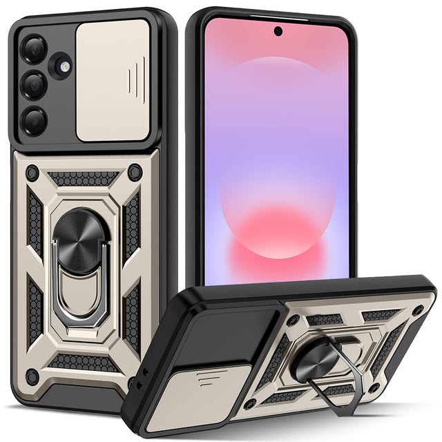 Husa de protectie Techsuit CamShield Series compatibil cu Samsung Galaxy A37 5G, Auriu