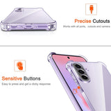 Husa de protectie Techsuit Shockproof Clear Silicone compatibil cu Samsung Galaxy A37 5G / A36 5G, Transparent