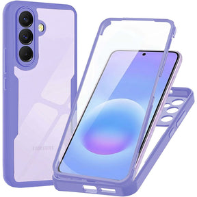 Folie de protectie Techsuit ColorVerse 360 Series + compatibil cu Samsung Galaxy A57 5G, Mov