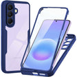 Folie de protectie Techsuit ColorVerse 360 Series + compatibil cu Samsung Galaxy A57 5G, Albastru