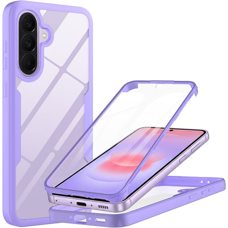 Folie de protectie Techsuit ColorVerse 360 Series + compatibil cu Samsung Galaxy A37 5G / A36 5G / A56 5G, Mov