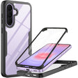 Folie de protectie Techsuit ColorVerse 360 Series + compatibil cu Samsung Galaxy A37 5G / A36 5G / A56 5G, Negru