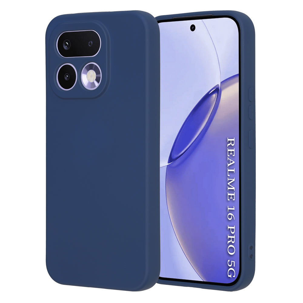 Husa de protectie Techsuit SoftFlex compatibil cu Realme 16 Pro, Bleumarin