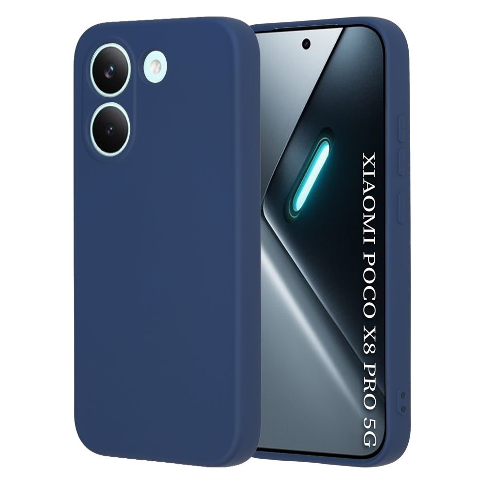 Husa de protectie Techsuit SoftFlex compatibil cu Xiaomi Poco X8 Pro, Bleumarin