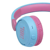 Casti On Ear JBL JR310BT, Bluetooth, Blue Pink (albastru roz) - NotebookGsm