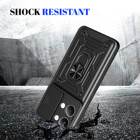 Husa de protectie Techsuit CamShield Series compatibil cu Xiaomi Poco X8 Pro Max, Negru