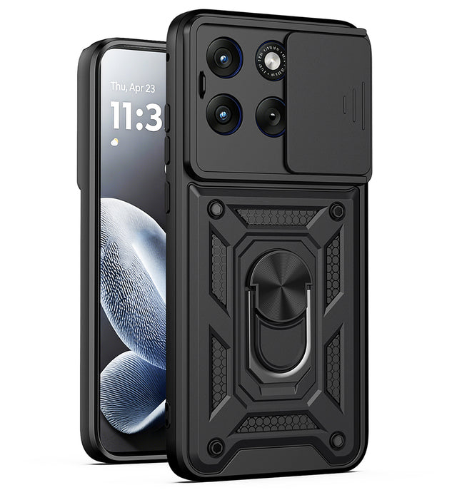 Husa de protectie Techsuit CamShield Series compatibil cu Motorola Edge 70 Fusion, Negru