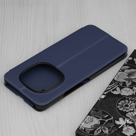 Husa de protectie Techsuit eFold Series compatibil cu Xiaomi Redmi Note 15 Pro+ 5G / Poco M8 Pro 5G, Albastru Inchis