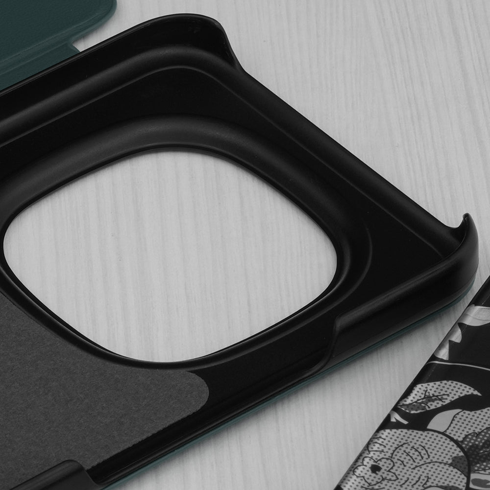 Husa de protectie Techsuit eFold Series compatibil cu Xiaomi Redmi Note 15 Pro+ 5G / Poco M8 Pro 5G, Verde Inchis