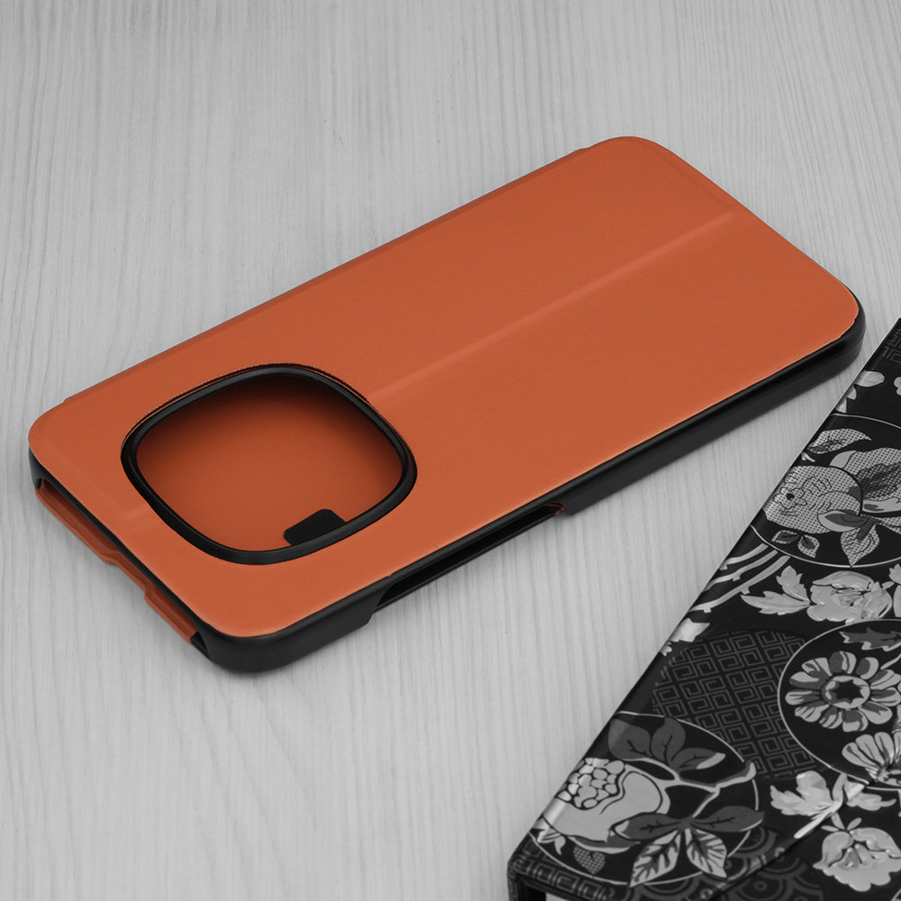 Husa de protectie Techsuit eFold Series compatibil cu Xiaomi Redmi Note 15 Pro 5G, Portocaliu