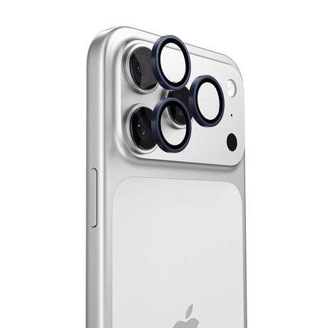Torras Folie de protectie Torras Lensguard Camera compatibil cu iPhone 17 Pro / iPhone 17 Pro Max, Albastru