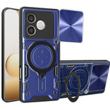 Husa de protectie Techsuit CamGuard Pro compatibil cu Honor 600 Lite, Albastru