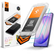 Folie de protectie Spigen (set de 2) Glas.tR EZ-FIT Pro HD (AGL11095) compatibil cu Samsung Galaxy S26, Transparent