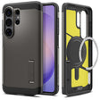 Husa de protectie Spigen Tough Armor MagSafe (ACS10685) compatibil cu Samsung Galaxy S26 Ultra, Gunmetal