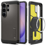 Husa de protectie Spigen Tough Armor MagSafe (ACS10685) compatibil cu Samsung Galaxy S26 Ultra, Gunmetal