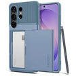 Husa de protectie Spigen Slim Armor CS (ACS11225) compatibil cu Samsung Galaxy S26 Ultra, Albastru Deschis